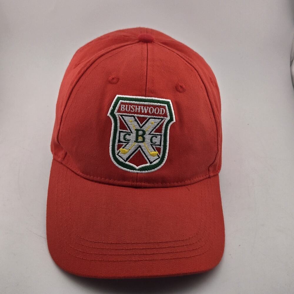 Bushwood Country Club Hat Red Adjustable Baseball Cap Caddyshack CBC Golf Movie